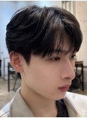 韓国マッシュニュアンスパーマフェザーパーマダウンパーマ