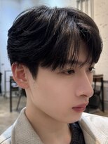 韓国マッシュニュアンスパーマフェザーパーマダウンパーマ