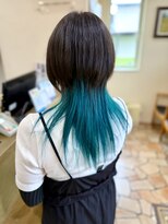 グランヘアー 大町店(GRANHAIR) ターコイズ×ウルフ