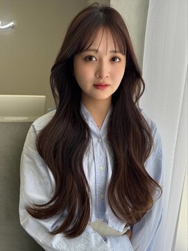 ソヨン 静岡店(SOYON) ココアカラー×カジュアル巻きロング