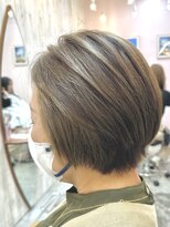 ロンドアジュール 横浜(Lond azur)&nbsp;☆白髪ぼかすハイライトで大人綺麗に