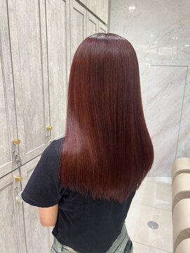 エンシーループユナイテッド(En:C-LOOP UNITED) 赤×ブラウンの深みカラー【イワイユウ】