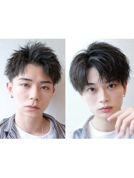 有名サロンで経験を積み、腕を磨いたスタイリストが勢揃い！必ずかっこよくお洒落にします！