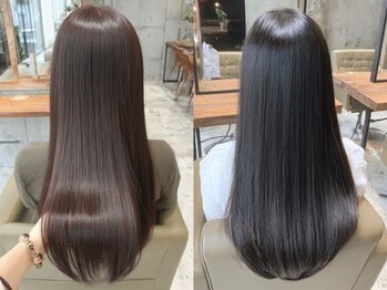 キール 海浜幕張(keel)の写真/大人気◎髪にやさしい自然なストレートでパサツキ知らずの艶髪に[海浜幕張/髪質改善/白髪染め/ヘッドスパ]