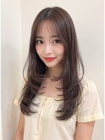 ブロウ ネックス ザ サロン 表参道(VLOW nex the salon)&nbsp;韓国ヘア/透明感カラー/小顔に見せる顔まわりカット/ミディアム