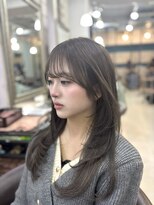 ヘアーアンドメイク シークタチカワ 立川店(Hair&Make Seek)&nbsp;【澤飯】透明感抜群！透けグレージュ×韓国レイヤー