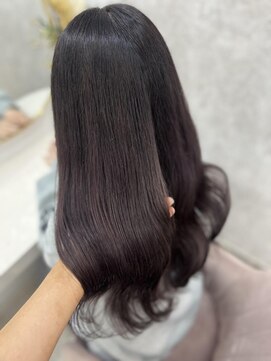 ラビス(Lovis) 黒髪カタログ/オリーブグレー/小顔ヘア/ココアベージュ