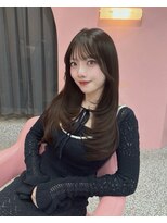 ボタン コロン 表参道 原宿(VOTAN COLON) ロングレイヤー/顔まわりカット/韓国ヘア