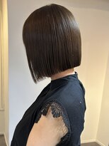 ワット(W)&nbsp;【W】小林 切りっぱなしボブ/オリーブベージュ/赤み消しカラー