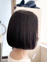 シュヴー 築地(CHEVEUX) 簡単ウルツヤ!前下がりナチュラルボブ