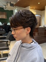 アトラクト バイ ラック 津田沼(Attract by LUCK) フェザーパーマ/津田沼/メンズパーマ/メンズ/メンズカット