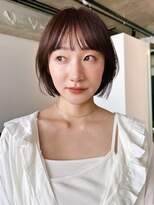 シンス 銀座(since) 小顔ショート/ミニボブ/顔周りレイヤー/小顔ヘア/似合わせカット