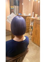 ベベ バイ モップス(be'be' by MOPS) ラベンダーカラー×ボブ
