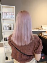 派手髪・ハイトーンカラー・デザインカラー・ブリーチ専門美容室&nbsp;ピンクピンクカラーホワイトピンクホワイトピンクベージュ
