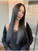 【ダメージを抑えて叶う艶カラー】髪質改善×カラー