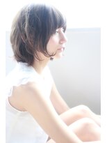 ラべリー 池袋(LOVELEY)&nbsp;ボーイッシュグレージュボブ　ヘアカラー　【池袋】