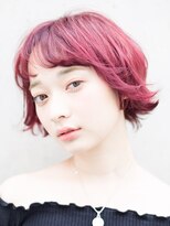 ダブ アオヤマ(DaB AOYAMA)&nbsp;【DaB】デザインカラー☆オン眉シースルーバング