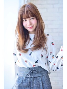 ヘアーアンドメイク アズール 志木店(Hair&Make Azur) 【Azur 志木】　大人女子の魅力が詰まったシースルーウェーブ