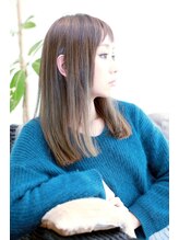 オズ ヘアーアンドトータルビューティー(OZ hair&total beauty) アプリエ　ブルーアッシュ　hair produce by ozy☆