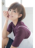 大人可愛いショートスタイル