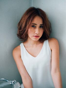 美容室チック 大島店(chic) ラフニュアンスボブ［大島/大島駅］