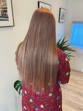 ジジ フィーカ 佐野(Gigi fika) ミルクティーベージュ◎