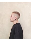 【Fagus】スキンフェード×ダブルカラー_バーバー【三軒茶屋】