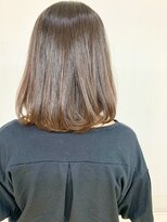 クオリス 上板橋店(QUALIS) 結べる長さ★ロブ/ワンカール/ワンレン/暗髪/ミディアム