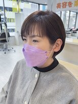 フェイバリットビューティシャルム(Favorite Beauty Charme)&nbsp;大人可愛い20代30代40代50代マッシュショートボブインナーカラー