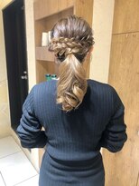 ヘアリゾートエーアイ 新宿西口店(hair resort Ai)&nbsp;華やかポニー