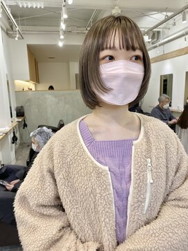 ソイ コンク 下北沢(soi conc) アレンジボブ/オリーブグレージュ