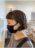 クシュっとボブ