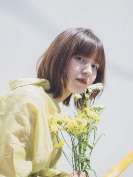 ノック(knock) #ナチュラルウルフボブ