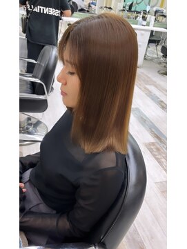 ナチュラ(natura) 美髪が続く！ リタッチ 酸性ストレート 前髪