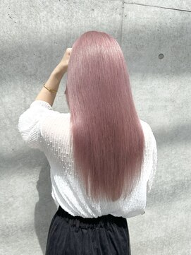 フリーラ 横浜(freera) 黒髪/グレーベージュ/レイヤーロング/前髪パーマ[横浜駅]