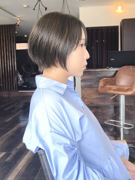 ヘアスペース クレール(hair space clair) 【clair 清水恭平】20代30代40代　大人ナチュラル　横顔美人