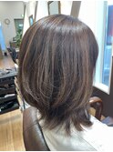 大人ハイライト×くびれボブ