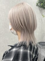 ロウル 渋谷(LOWRL)&nbsp;シルキーホワイト/ケアブリーチカラー/ウルトワトリートメント