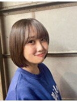 ミルコ バイ クラク(MIRUCO by KURAKU)&nbsp;小顔見せ効果UP★ナチュラルボブ