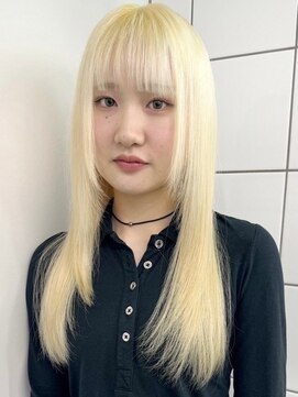 ウィコ 新宿(WICO) 抜きっぱなしブロンド[新宿駅/美髪/ピンクブラウン］