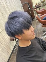 イズ(is) ブルー系ナチュラルマッシュ