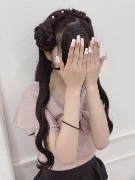 リルミー(Lilme) あみかちゅ片耳ひつじヘア＊まゆ