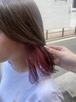 リー 十三(Lee)&nbsp;【Lee十三hana】オンブレ インナーカラー