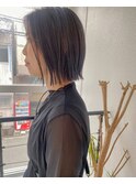 切りっぱなしボブ