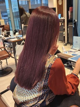 アフロート ギンザ(AFLOAT GINZA) 【Nanako。】ブリーチなしピンクカラー