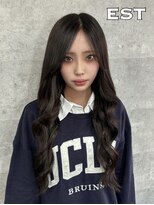 エスト 大阪梅田(EST) レミー100%高級人毛/53cm☆シールエクステ80枚+馴染ませカット