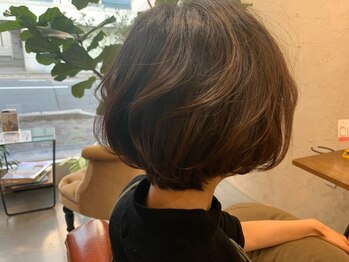 イロ(IRO)の写真/≪円町駅徒歩5分≫自宅でもお手入れしやすいスタイルをご提案！忙しい朝のセットも簡単◎