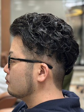 アポロカットステージ 相模大野店 アップバング/ツーブロックマッシュ<理容室>[メンズ/相模大野]