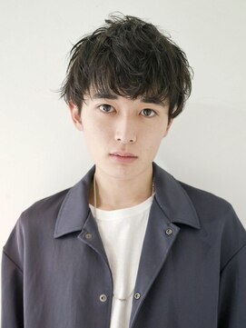 スー 渋谷(suu) メンズマッシュシャドウパーマ刈り上げメンズパーマ