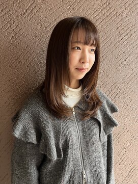 トップヘアー 玉島店(TOP HAIR) 《TOPHAIR 玉島店/ もも》顔周りレイヤー